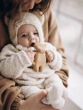 Load image into Gallery viewer, Bambolina - Teddy Bonnet (Milk) 1-3Y