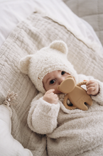 Load image into Gallery viewer, Bambolina - Teddy Bonnet (Milk) 1-3Y