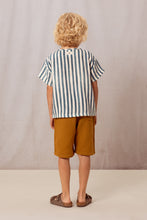 Load image into Gallery viewer, Studio Boheme - Orso T-shirt (Blue Stripes) 24M