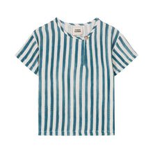 Load image into Gallery viewer, Studio Boheme - Orso T-shirt (Blue Stripes) 24M