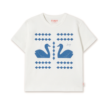 Load image into Gallery viewer, Tiny Cottons -Swans Diamond Graphic Tee 2Y, 3Y