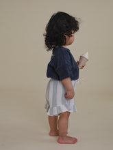 Load image into Gallery viewer, Organic Zoo - Sardine Stripes Frill Shorts