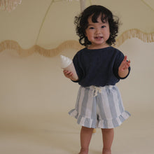 Load image into Gallery viewer, Organic Zoo - Sardine Stripes Frill Shorts