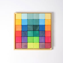 Load image into Gallery viewer, Grimm's - 彩虹馬賽克積木 36pcs