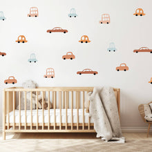 將圖片載入圖庫檢視器 Pastelowe Love - 兒童房壁貼 Cars Boho II