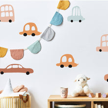 將圖片載入圖庫檢視器 Pastelowe Love - 兒童房壁貼 Cars Boho II