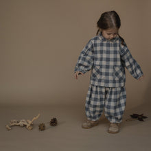 Load image into Gallery viewer, Organic Zoo - Fog Blue Gingham Lodge Shirt