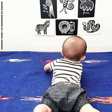 Load image into Gallery viewer, Wee Gallery - 黑白卡 (動物森林)