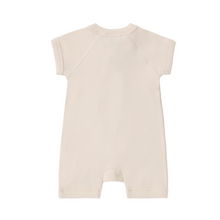 Load image into Gallery viewer, Susukoshi - Short Sleeve Zip Suit (Eggshell)