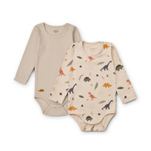 Load image into Gallery viewer, LIEWOOD - 2 Pack Bodysuit (Dino) 1Y
