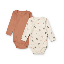 Load image into Gallery viewer, LIEWOOD - 2 Pack Bodysuit (Peach Tuscany) 9M
