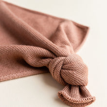 Load image into Gallery viewer, Teddy Tokki 熊熊羊毛安撫巾 - Terracotta