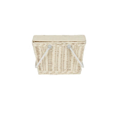 Load image into Gallery viewer, Olli Ella - Piki Rattan Baket (Chalk)