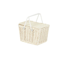 Load image into Gallery viewer, Olli Ella - Piki Rattan Baket (Chalk)