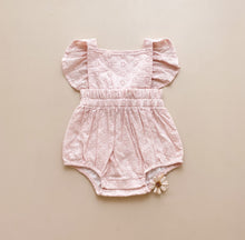 Load image into Gallery viewer, India & Grace - Ruffle Romper (Pink) 0-3M