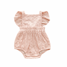 Load image into Gallery viewer, India & Grace - Ruffle Romper (Pink) 0-3M