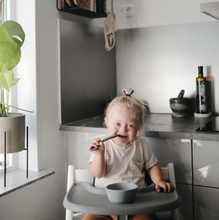 Load image into Gallery viewer, Mushie - Silicone Suction Bowl (Powder Blue)