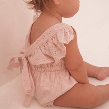 Load image into Gallery viewer, India & Grace - Ruffle Romper (Pink) 0-3M