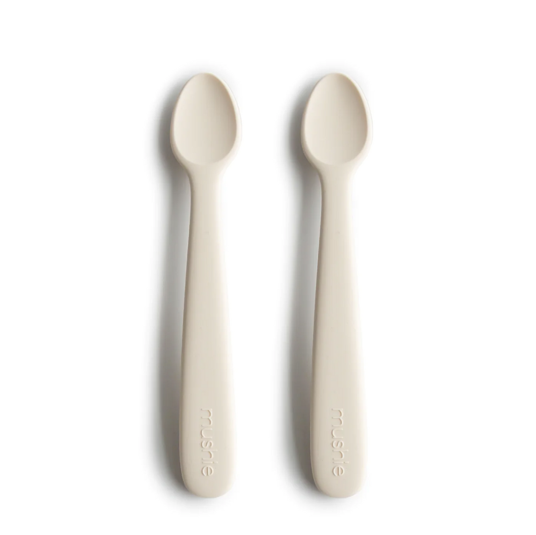 Mushie Baby Spoon - Ivory