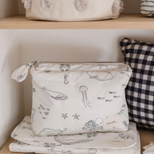 Load image into Gallery viewer, Pehr - Toiletry Bag (Aquatic)