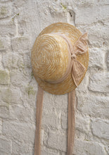 Load image into Gallery viewer, Frou Frou - CLASSIC CANOTIER HAT 綁帶圓頂草帽 (Nude)
