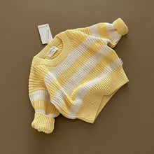 Load image into Gallery viewer, Guapoo - 針織毛衣 Daylight Stripes
