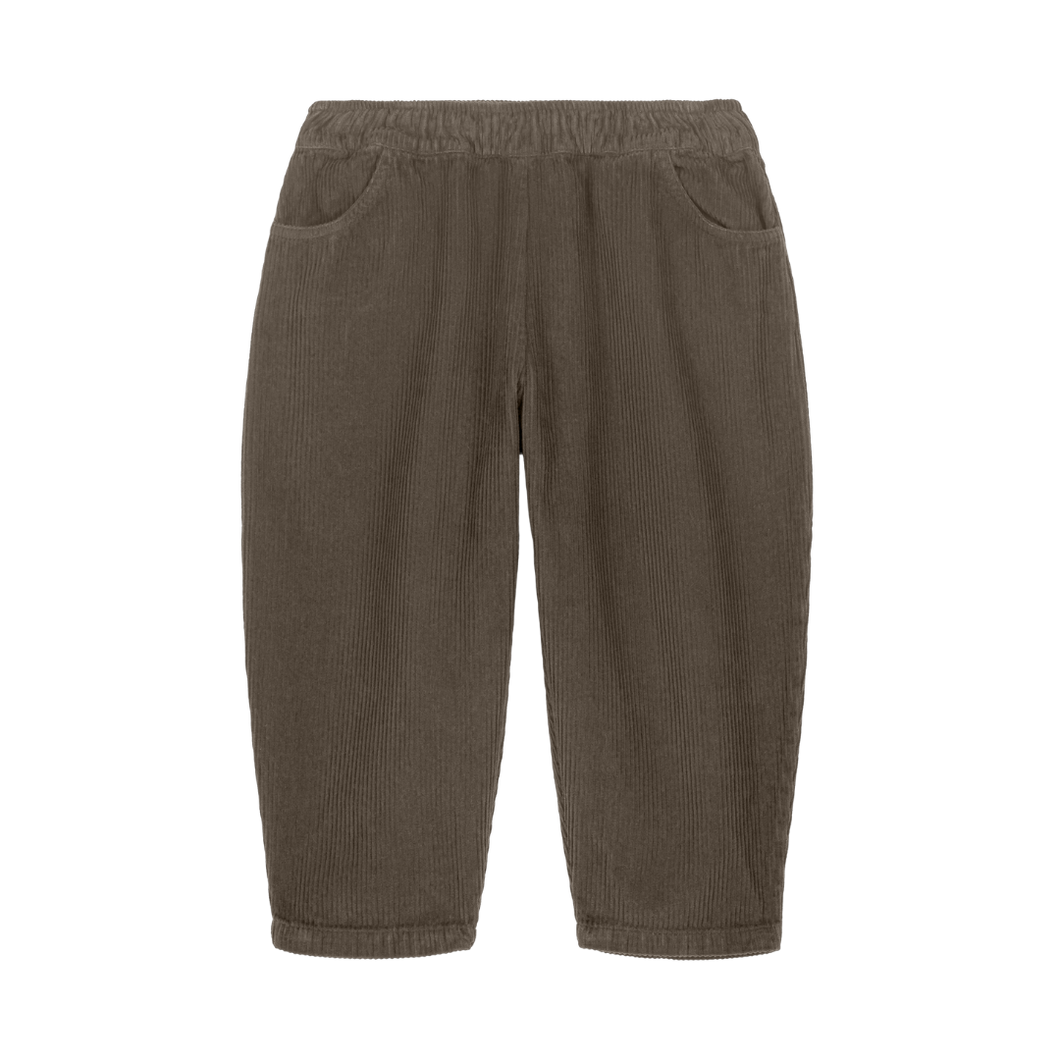 Studio Boheme -  Carrot Pants (Dark Taupe) 18M-6Y