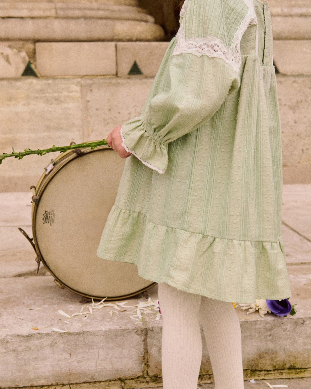 Louise Misha - Dress Laureline (Almond) 2Y-5Y – Everlybee