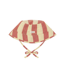 Load image into Gallery viewer, Organic Zoo - Tomato Stripes Bucket Sun Hat
