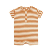 Load image into Gallery viewer, Organic Zoo - Copper Stripes Beach Romper

