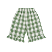 Load image into Gallery viewer, Organic Zoo - Dill Gingham Frill Culottes
