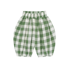 Load image into Gallery viewer, Organic Zoo - Dill Gingham Resort Pants
