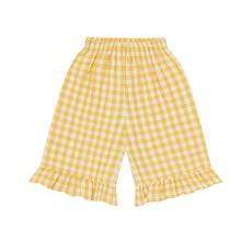 Load image into Gallery viewer, Organic Zoo - Honeycomb Gingham Frill Culottes
