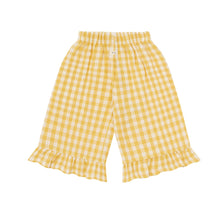 Load image into Gallery viewer, Organic Zoo - Honeycomb Gingham Frill Culottes
