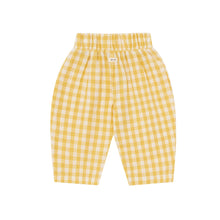 Load image into Gallery viewer, Organic Zoo - Honeycomb Gingham Fisherman Pants
