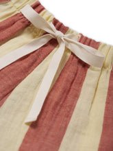 將圖片載入圖庫檢視器 Organic Zoo - 荷葉短褲 Tomato Stripes 
