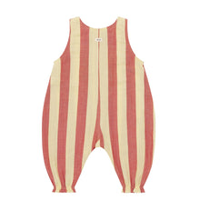 將圖片載入圖庫檢視器 Organic Zoo - 無袖吊帶褲 Tomato Stripes
