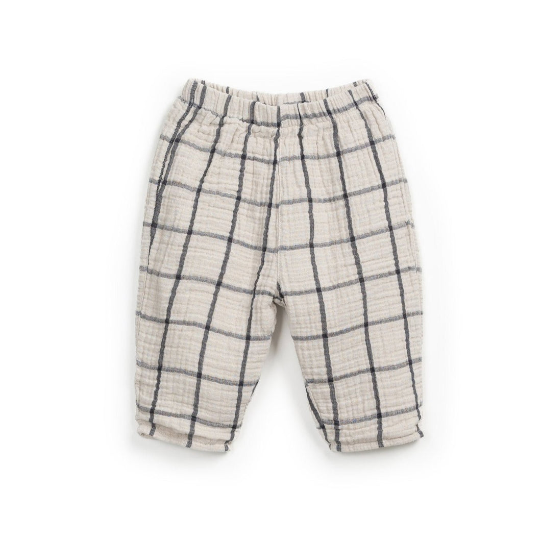 PLAY UP - Woven Checkered Pant