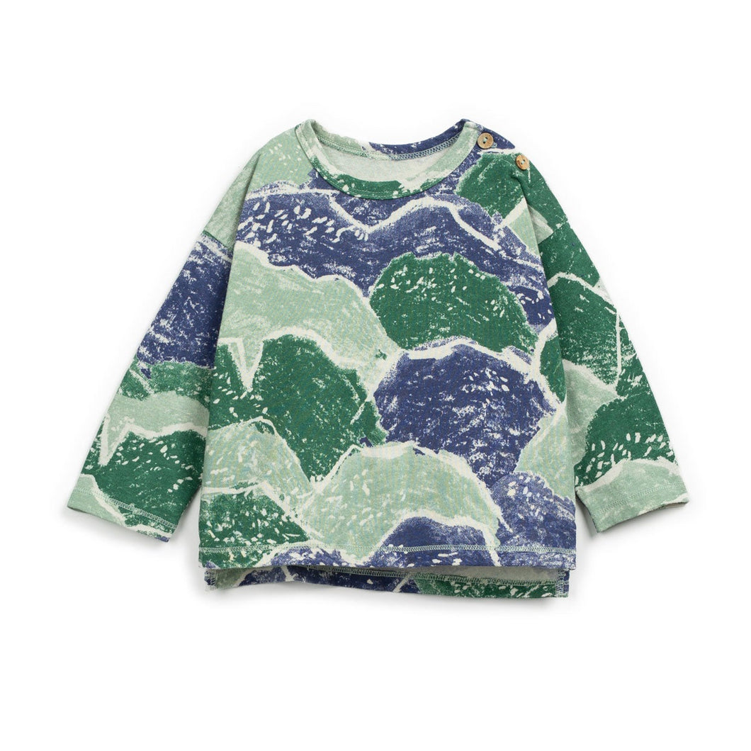 [預購] Play Up - Printed Jersey LS T-Shirt (Tones Mirtilo)