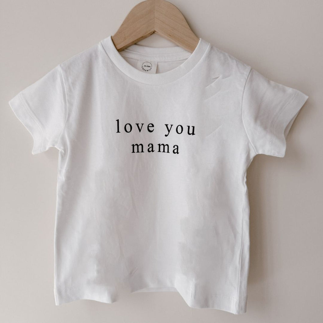 love you mama 短袖
