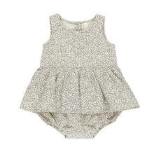 Load image into Gallery viewer, Quincy Mae - Skirted Romper || Green Garden
