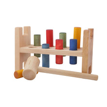 Load image into Gallery viewer, Pound-A-Peg Montessori Toy (Rainbow)
