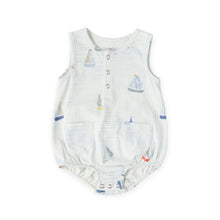 Load image into Gallery viewer, Pehr - Sleeveless One-Piece (Sail)
