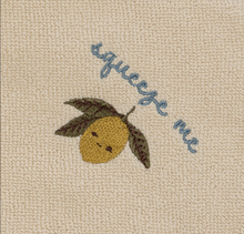 Load image into Gallery viewer, Konges Slojd - Terry Towel Embroidery (Lemon)
