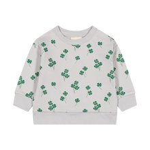 Load image into Gallery viewer, Studio Boheme -  Bart Sweatshirt (Grey/Clovers)
