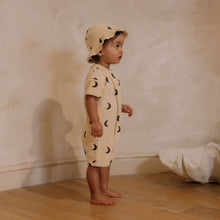 Load image into Gallery viewer, Organic Zoo - Pebble Midnight Terry Beach Romper
