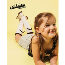 Load image into Gallery viewer, [預購] Collegien | Domitille - Ribbed Knee Socks with Bow - Lamb
