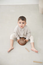 Load image into Gallery viewer, Guapoo - 口袋衛衣 Gray Stripes 1-2Y
