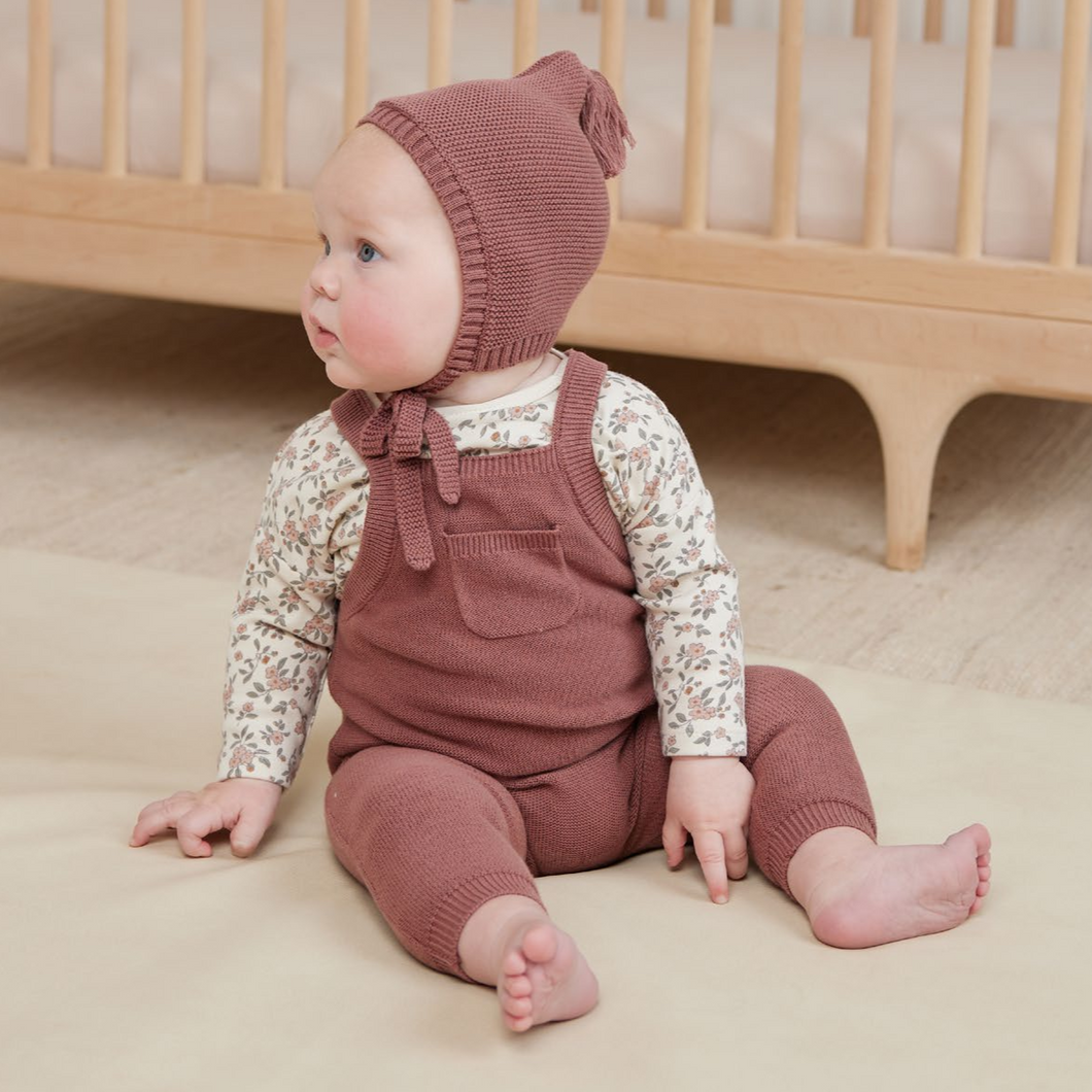 Quincy Mae - Knit Overall (Fig)
