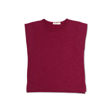 Load image into Gallery viewer, PHIL &amp; PHAE - Boxy tee s/s (Cranberry)

